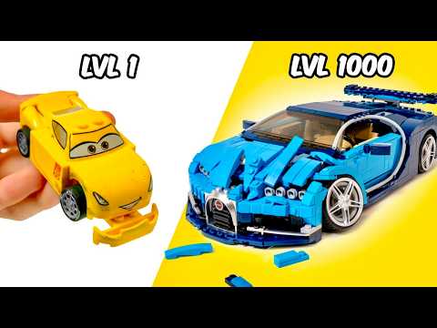 LEGO Cars 1 to 1000 Crash Challenge...