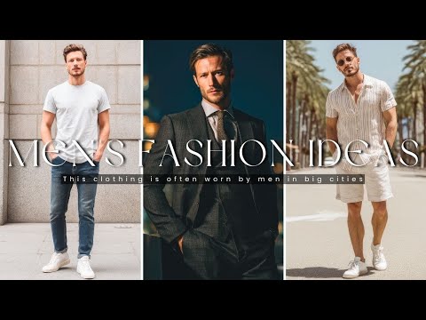 20 Outfit Ideas Men Wear in Big Cities | Men’s fashion