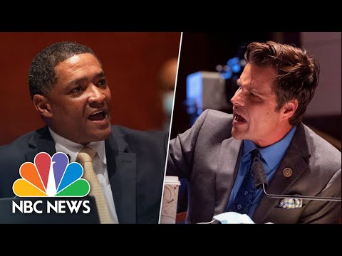 'Was That A Nerve?': Cedric Richmond And Matt Gaetz Clash On Police Reform | NBC News NOW