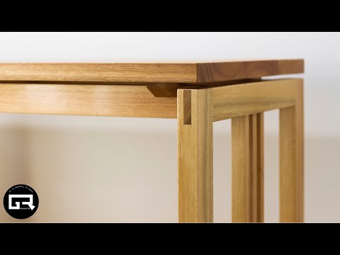 ESCRITORIO FLOTANTE de MADERA [Cubierta FLOTANTE] | WOOD DESK BUILD