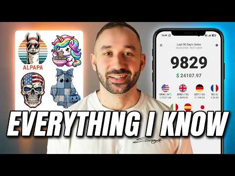 I Sold 10,000's of Ai T-Shirt Designs, Here's Everything I know