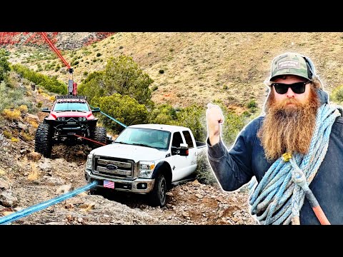 Why Would You Do That To Your Ford F-350… That’s Not A Road!