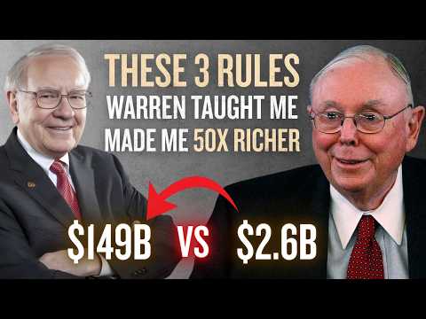 Charlie Munger: Warren Taught Me This And I Immediately Got Richer (3 Rules)
