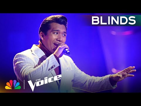 Lucas Beltrán's One-of-a-Kind Performance of a Lou Rawls Classic | The Voice Blind Auditions | NBC