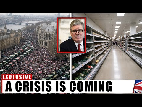 100,000 Farmers Protest - Could Britain Face EMPTY MARKET SHELVES?