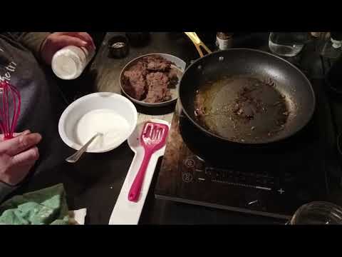 Food Pantry Recipe #18 Salisbury steaks and gravy