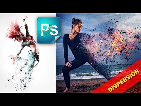 Эффект распада в Фотошоп. Создаем дисперсию с пеплом и углями