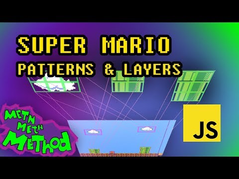 Code Super Mario in JS (Ep 9) - Background Patterns & Layers