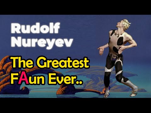 Rudolf Nureyev - Afternoon of a Faun -  Legendary Performance -Debussy Music/ Nijinsky Choreography