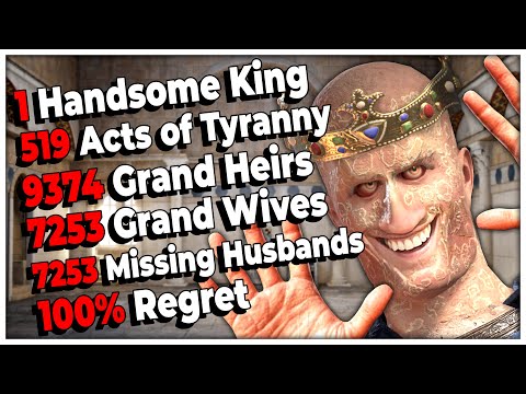 I Peacefully Ruled Over 100% of Crusader Kings 3 Using My Good Looks—And Torture.
