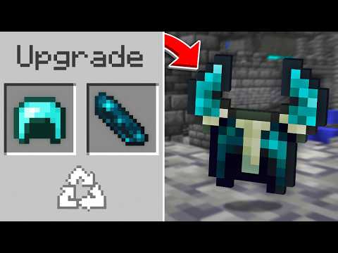 Secretly UPGRADING Armor in Minecraft...