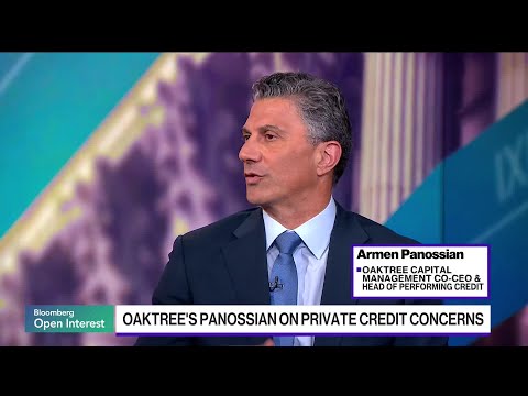 Oaktree's Panossian Says Private Credit Correction Not Systemic