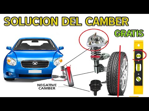 HOW TO CORRECT CAMBER IN CARS: THE BEST EXPLANATION, EASY AND FREE AUTO MECHANICS COURSE