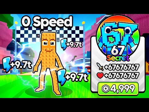 Starting Over as NOOB with STRONGEST Brainrot Pet in Brainrot Race Clicker Roblox!