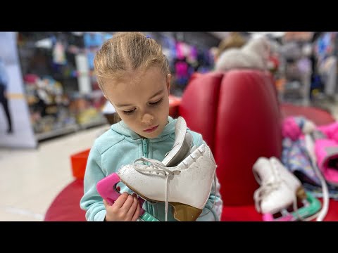 Мира ушла из школы!!!😱 Новые коньки и как быть дальше!!! Фигурное катание! Lebedeva Miroslava!