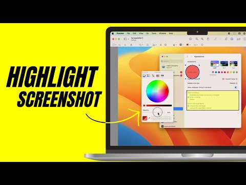 How to Highlight Screenshots in Mac?