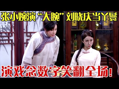 谁还没看过这段！74岁刘晓庆给张小婉当“丫鬟”,演戏念数字,笑翻全场！ 【欢乐秀】#张小婉 #乘风破浪的姐姐 #刘晓庆