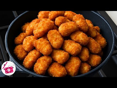 Can’t Stop Making These Chicken Bites! 😋 Better Than Takeout Nuggets! | Easy Family Dinner Recipe
