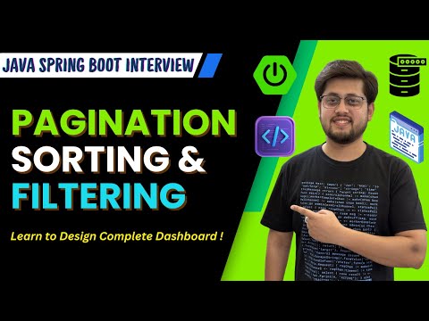 Spring Boot Pagination, Sorting & Filtering | Employee Dashboard Example | REST API Tutorial