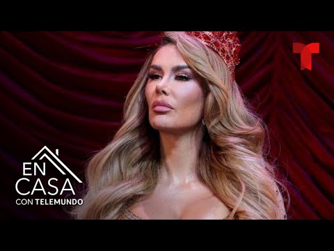 Ninel Conde se niega a hablar de Giovanni Medina e Irina Baeva | En Casa Con Telemundo