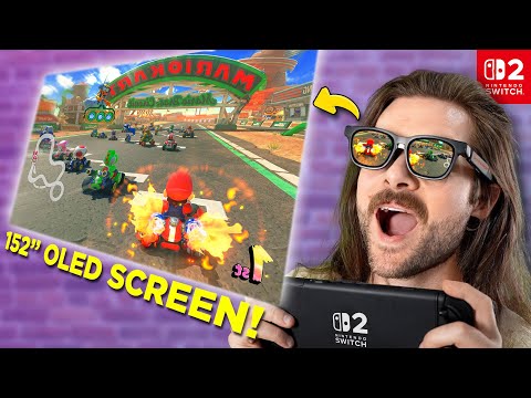 These Nintendo Switch 2 OLED GLASSES are INSANE!