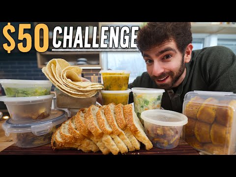 How many meals can I create with 50 dollars?
