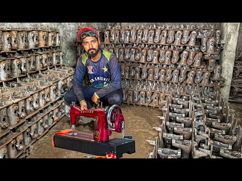 Incredible Factory Manufacturing Process of Powerful Sewing Machines Production