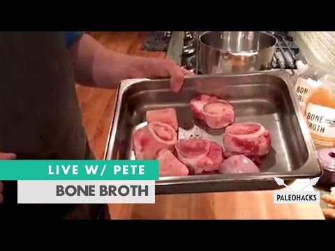 Chef Pete Makes Bone Broth | LIVE w/ PETE