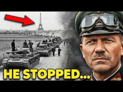 Why Did Guderian Stop His Panzers When Paris Was Undefended?