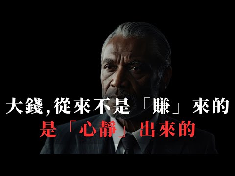 大錢喜靜，心靜生財 | 你的財富，是你安靜的深度 | 一個被99%的人忽略的財富真相