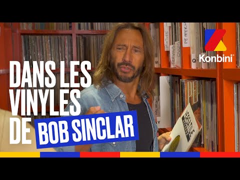 Bob Sinclar nous montre les pépites de son impressionnante collection de vinyles l Konbini