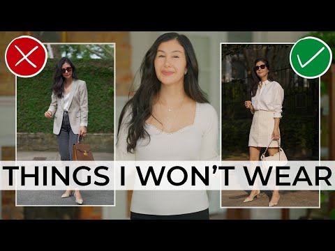 Things I Won't Wear In 2025 & My Wardrobe Plan