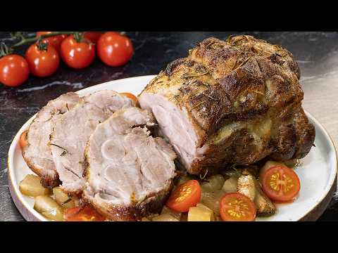 Главное блюдо на новогодний стол. Свиная шея в духовке