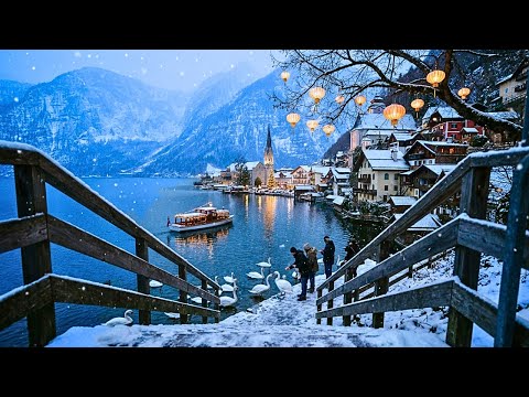 HIDDEN GEMS AUSTRIA ๐ Hallstatt Christmas Eve in the Heavenly Village Most Breathtaking in the World