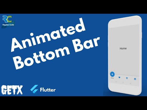 Animated Bottom Navigation Bar in Flutter using GetX || Fancy Bottom Navigation || Flutter || GetX