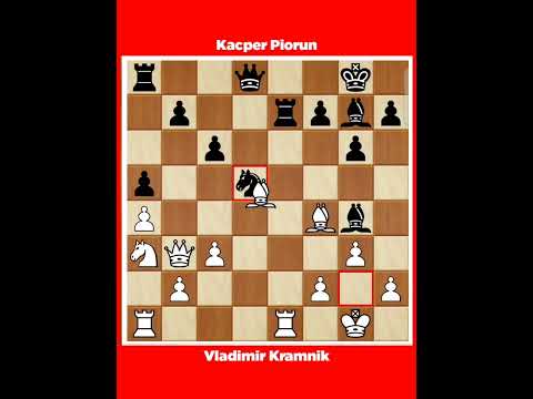 Vladimir Kramnik vs Kacper Piorun √ Qatar Masters Open Doha QAT, 2015.