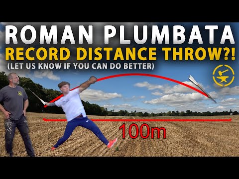 Roman Plumbata - How far can a Pro throw?