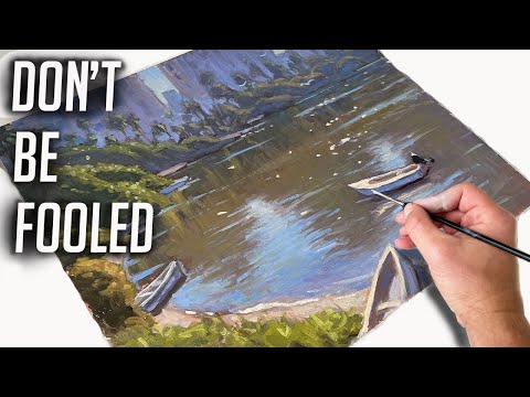 My Current Landscape Painting Process