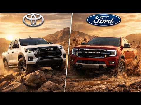 Toyota Hilux vs Ford Ranger Showdown!
