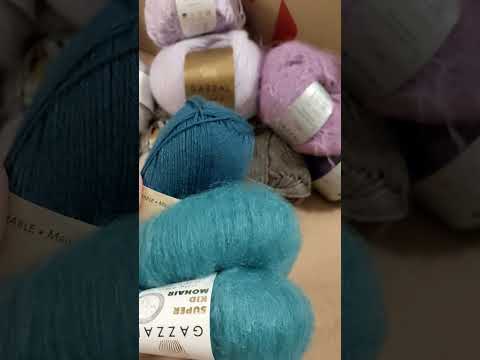 Розпаковка 📦 з пряжею з інтернет магазину Навяжем 🧶