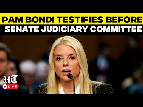 LIVE | Pam Bondi Appears Before Senate Panel | Trump | US Senate | US Shutdown | ICE Raids | Chicago