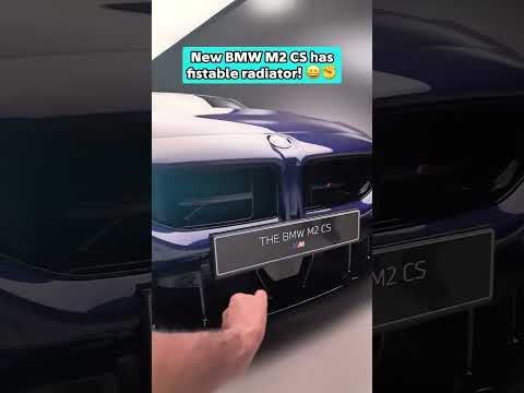 New BMW M2 CS has fistable radiator! 😀✊