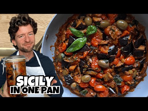 How to Cook Eggplant Caponata: Sicily in One Pan