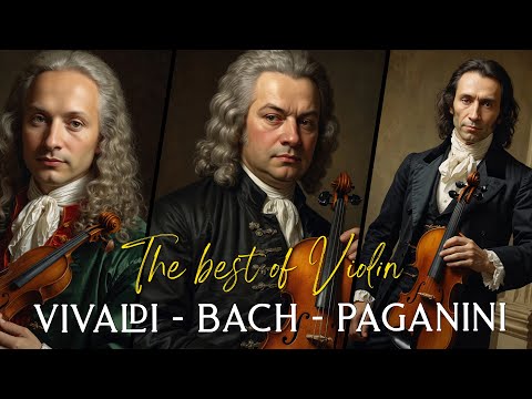 The Best of Violin that You Should Listen to Once In Your Life🎻Vivaldi, Bach, Paganini..