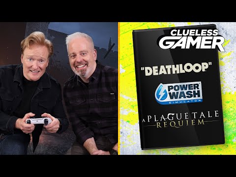 Clueless Gamer: "Deathloop," "A Plague Tale: Requiem," & "PowerWash Simulator" | Team Coco