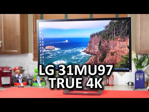 LG 31MU97 - My First TRUE 4K Monitor