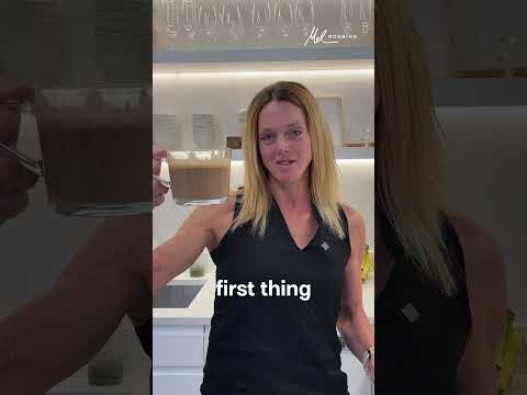 How to make protein coffee | Mel Robbins #Shorts
