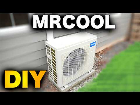 How To Install A MrCool DIY Ductless Mini Split YOURSELF! - FAST and EASY!