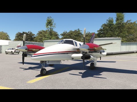 Livestream first look at the Black Square Turbine Duke in Microsoft Flight Simulator