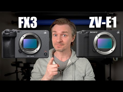 Sony FX3 vs Sony ZV-E1